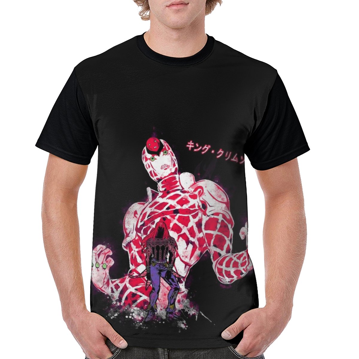 T-Shirt JOJO <br> Diavolo King Crimson JJFR2008 S Official JoJo's Bizarre Adventure Merch