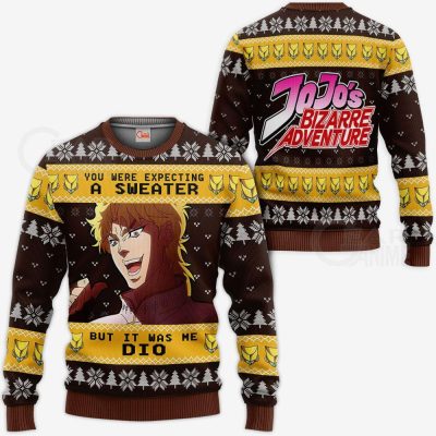 JJBA New Idea Dio Brando Ugly Christmas Sweater