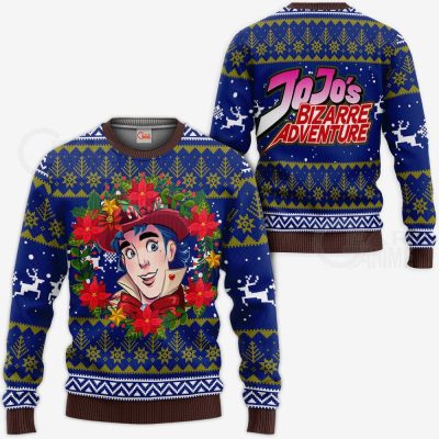 JJBA Jonathan Joestar Ugly Christmas Sweater