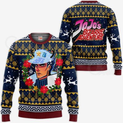 Good Idea JJBA Jotaro Kujo Ugly Christmas Sweater