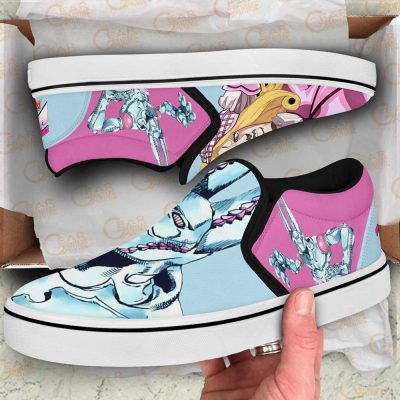 JJBA JoJo’s Bizarre Adventure Funny Valentine Slip-On shoes