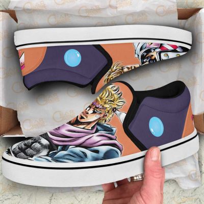 JJBA JoJo’s Bizarre Adventure Anthonio Zeppeli Slip-On shoes