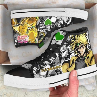 JJBA JoJo’s Bizarre Adventure Dio Brando High Top shoes