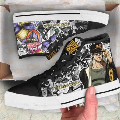 JJBA Jotaro Kujo JoJo’s Bizarre Adventure High Top shoes