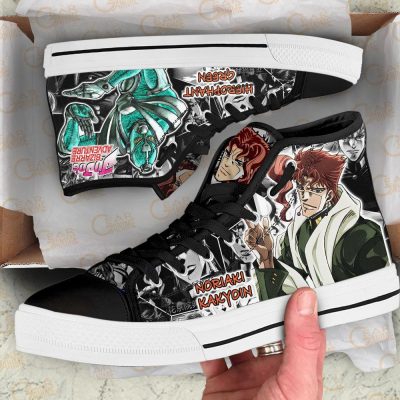 JJBA Noriaki Kakyoin JoJo’s Bizarre Adventure High Top shoes