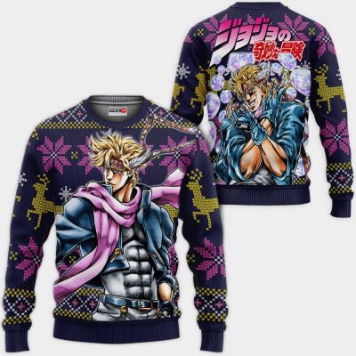 Caesar Anthonio Zeppeli JJBA Ugly Christmas Sweater