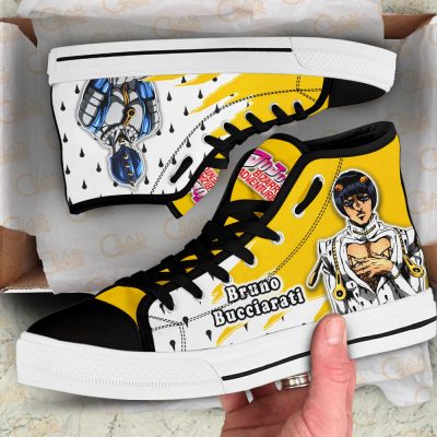 JJBA Bruno Bucciarati JoJo’s Bizarre Adventure High Top shoes