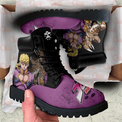 JJBA Giorno Giovanna JoJo’s Bizarre Adventure Boots shoes