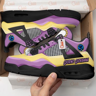 JJBA Giorno Giovanna JoJo’s Bizarre Adventure BJ4 Sneakers