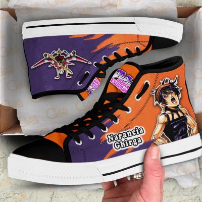 JJBA JoJo’s Bizarre Adventure Narancia Ghirga High Top shoes