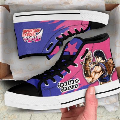JJBA JoJo’s Bizarre Adventure Jonathan Joestar High Top shoes