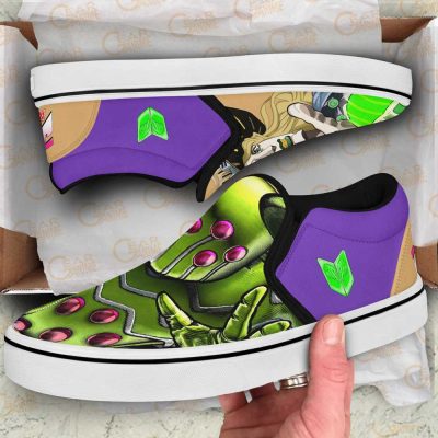 JJBA Gyro Zeppeli JoJo’s Bizarre Adventure Slip-On shoes