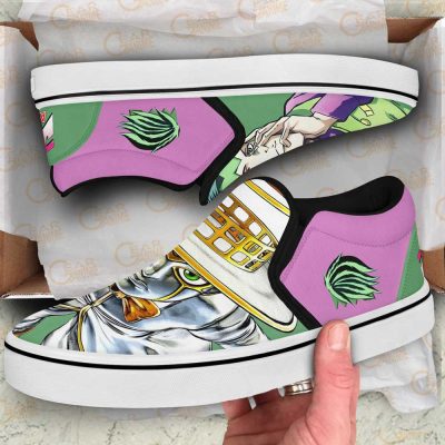 JJBA Rohan Kishibe JoJo’s Bizarre Adventure Slip-On shoes