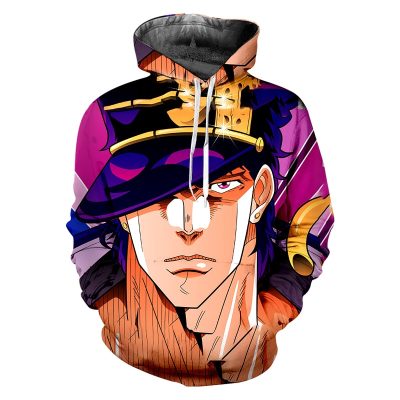 Summer Classic Jojo’s Bizarre Adventure 3D Printed Hoodie