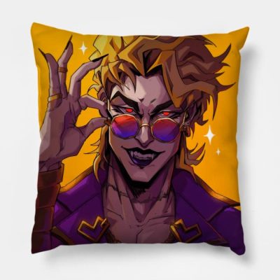 Jojo’s Bizarre Adventure Dio Throw Pillow