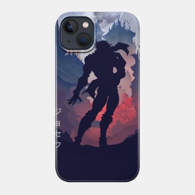 Joseph Joestar JJBA Minimalist Phone Case