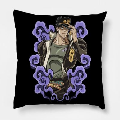Anime Jojo’s Bizarre Adventure Jotaro Kujo Throw Pillow