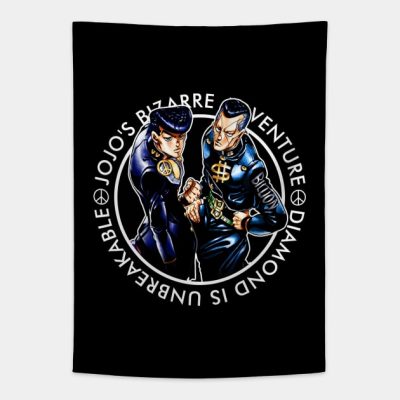 Jojo’s Bizarre Adventure Josuke And Okuyasu Tapestry