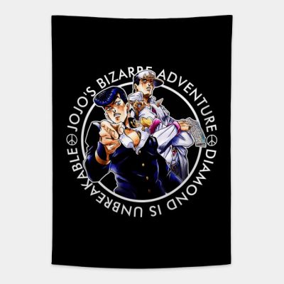 Jojo’s Bizarre Adventure Josuke And Jotaro Tapestry