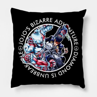 JJBA Josuke Higashikata Throw Pillow