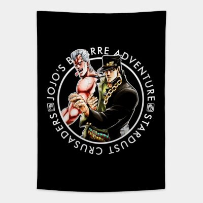 Jojo’s Bizarre Adventure Jotaro And Polnareff Tapestry