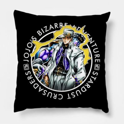 JJBA Jotaro Kujo Throw Pillow