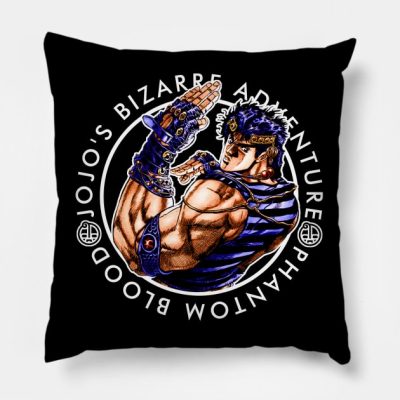 Jojo’s Bizarre Adventure Jonathan Joestar Throw Pillow