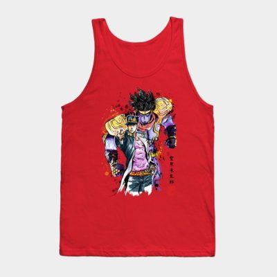 JJBA Jotaro Watercolor Tank Top