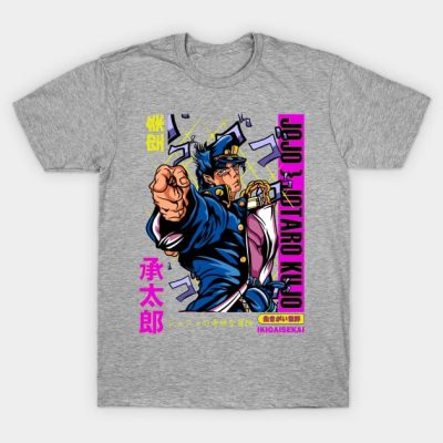 Jotaro Kujo Jojo’s Bizarre Adventure Ikigaisekai T-Shirt