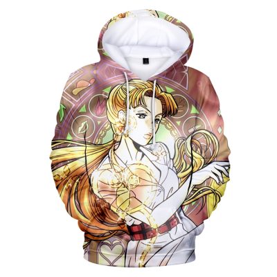 Casual Jojo’s Bizarre Adventure 3D Printed Hoodie