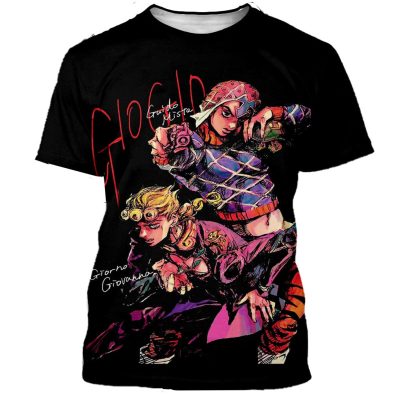 Jojo’s Bizarre Adventure New Fashion 3D Printed T-shirt