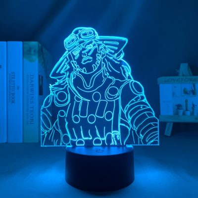 Jojo’s Bizarre Adventure Gyro Zeppeli 3D Led Lamp