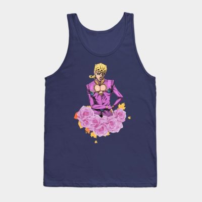 JJBA Giorno Giovanna Man With Roses Tank Top