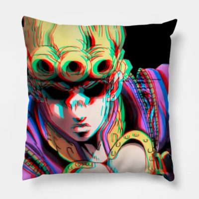 Jojo’s Bizarre Adventure Giorno Giovanna Throw Pillow