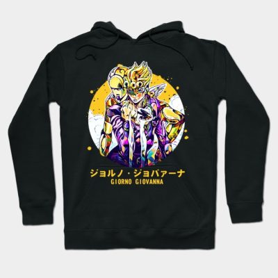 Giorno Giovanna JJBA Style No 03 Hoodie