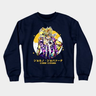 JJBA Giorno Giovanna Style No 02 Crewneck Sweatshirt