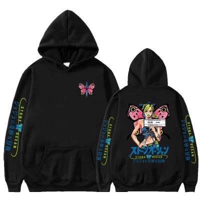 Jojo’s Bizarre Adventure Jolyne Cujoh Butterfly  Hoodie
