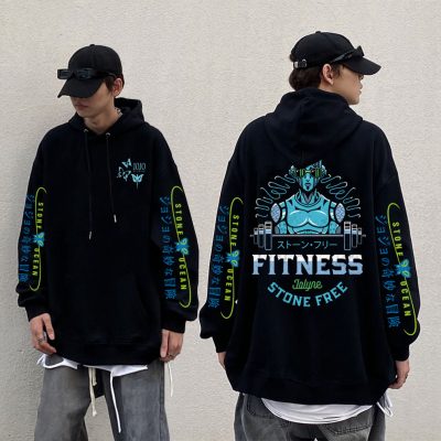 Jolyne Cujoh Fitness Jojo’s Bizarre Adventure Hoodie