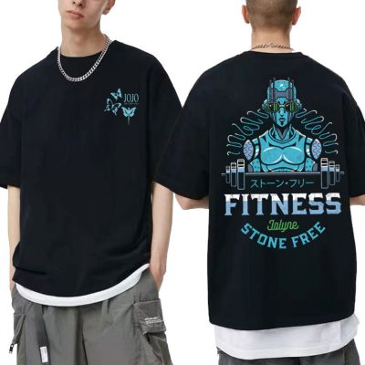 Jolyne Cujoh Fitness Jojo’s Bizarre Adventure T-Shirt
