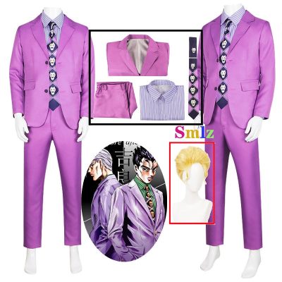 JJBA Kira Yoshikage Cosplay Costume Adventure