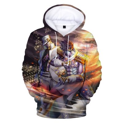 Harajuku Pullover Jojo’s Bizarre Adventure 3D Printed Hoodie