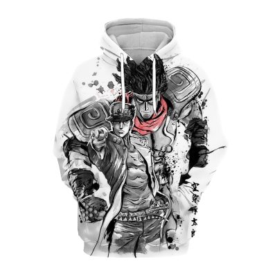 Funny Comic Jojo’s Bizarre Adventure 3D Printed Hoodie