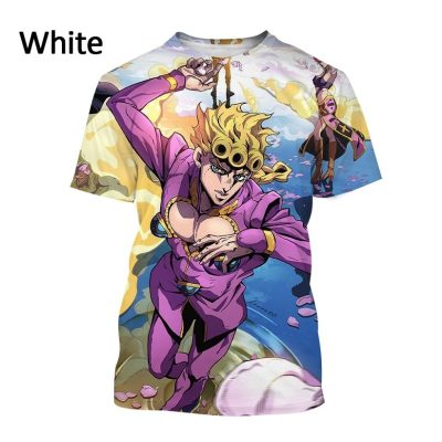 Jojo’s Bizarre Adventure Oversized 3D Printed T-shirt