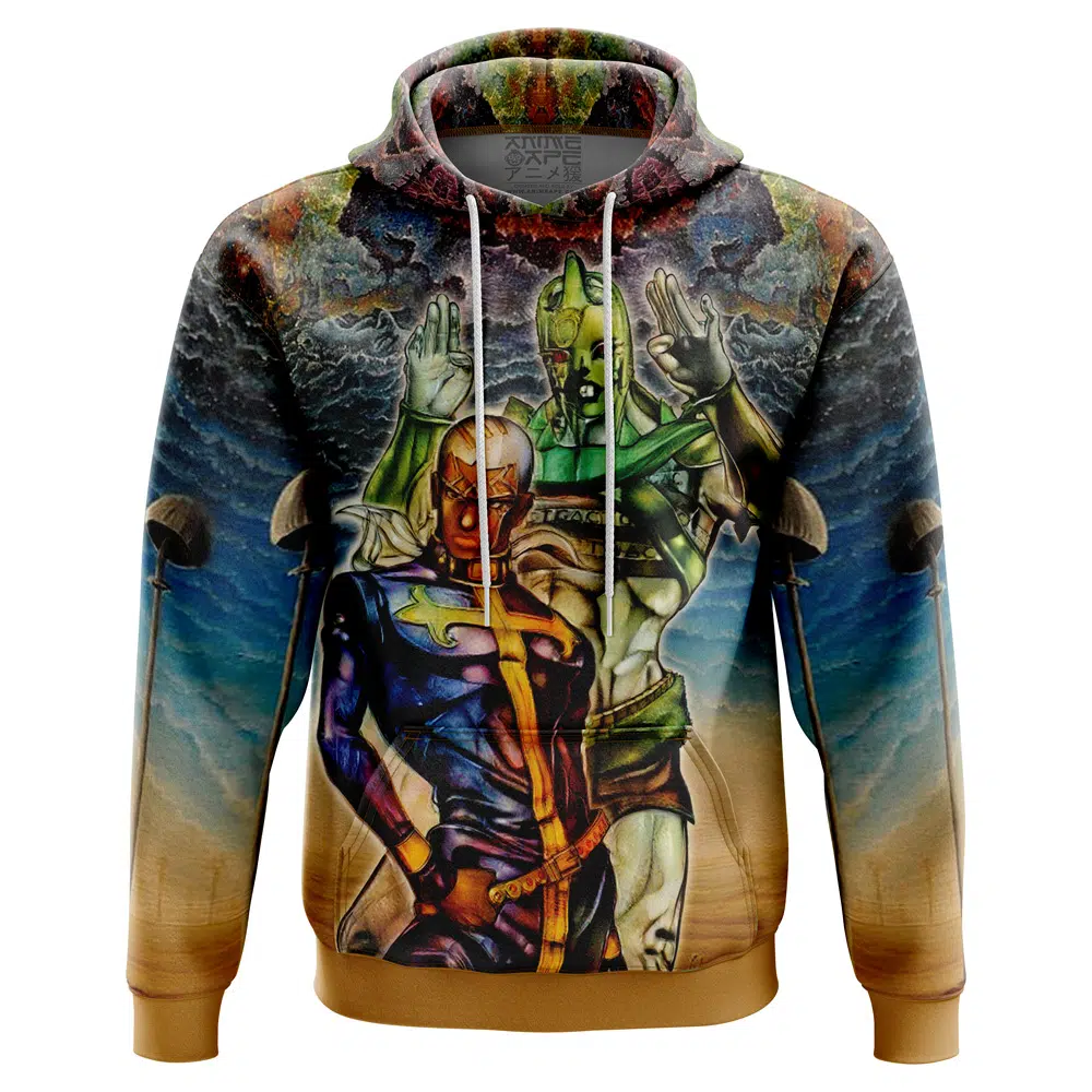 Trippy Enrico Pucci C-Moon Jojo’s Bizarre Adventure Hoodie