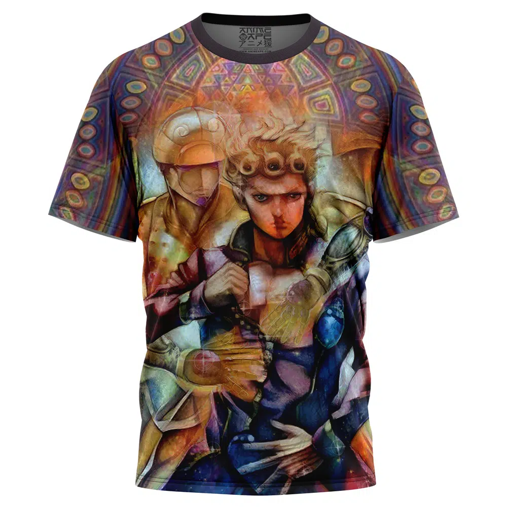 Trippy Giorno Giovanna Golden Wind Jojo’s Bizarre Adventure T-Shirt