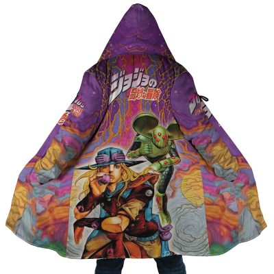 Trippy Gyro Zeppeli Ball Breaker JJBA Dream Cloak Coat