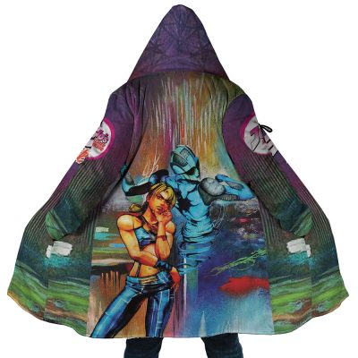 Trippy Jolyne Cujoh Stone Ocean JJBA Dream Cloak Coat