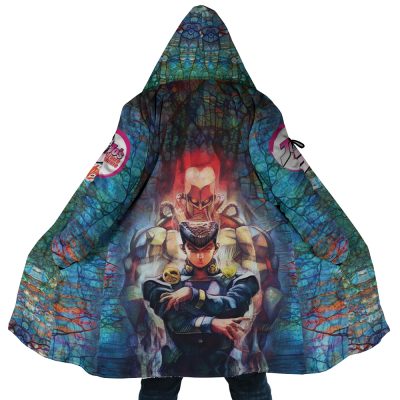 Trippy Josuke Shining Diamond JJBA Dream Cloak Coat