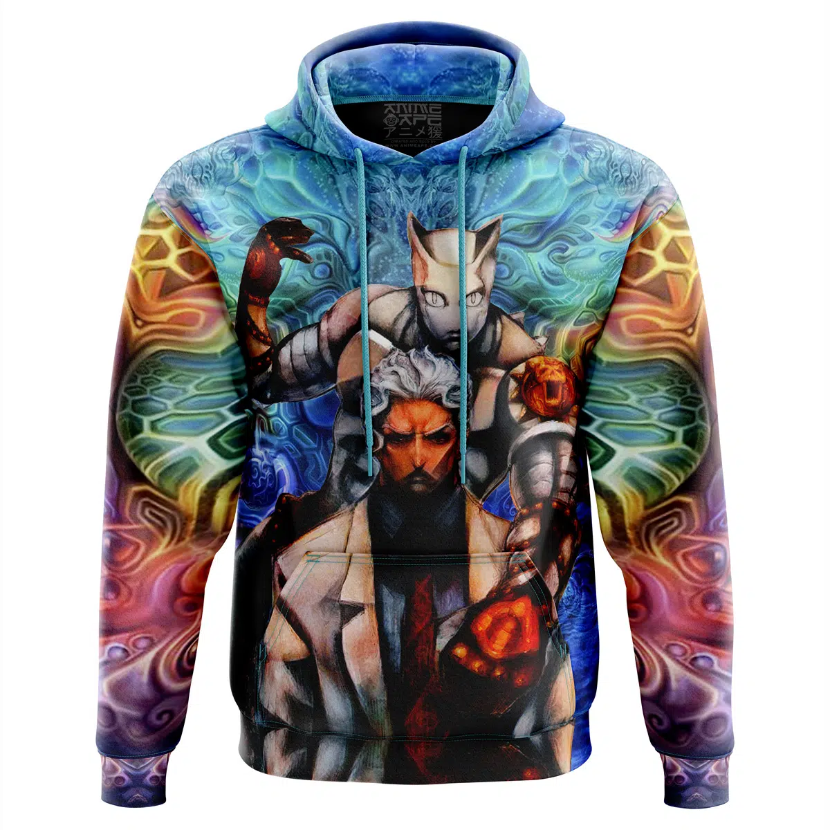 Trippy Yoshikage Kira Deadly Queen Jojo’s Bizarre Adventure Hoodie