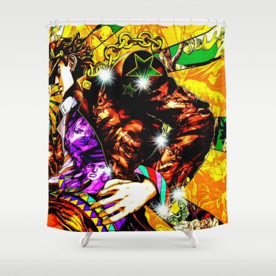 Dio’s Dark Waters Jojo’s Bizarre Adventure Shower Curtain